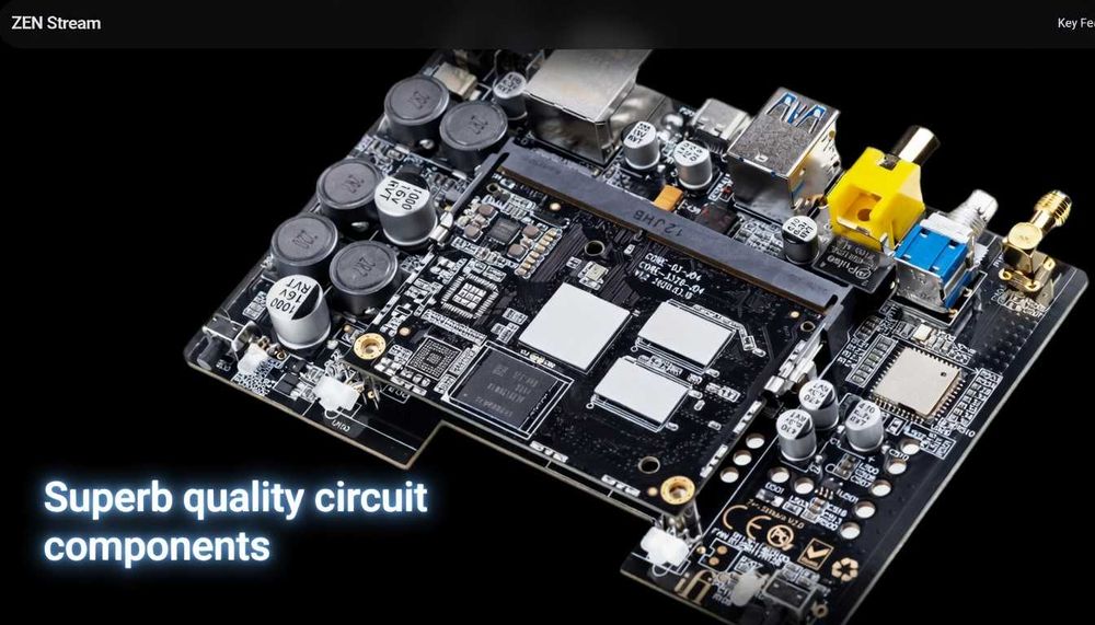 iFi ZEN Stream + iFi iPower 12V, Hi-Res Streamer/Transport, Комплект, Отлично Състояние, Като Нов