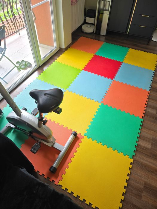 Постелка за под, детски пъзел мек килим, падове за под за пълзене