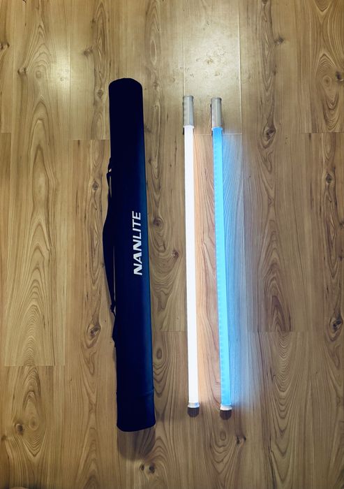 2 bucăți Nanlite Pavotube T8-7X RGB pentru foto video