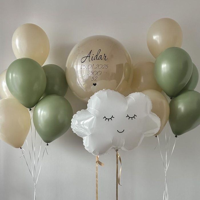 Гелиевые шары на выписку