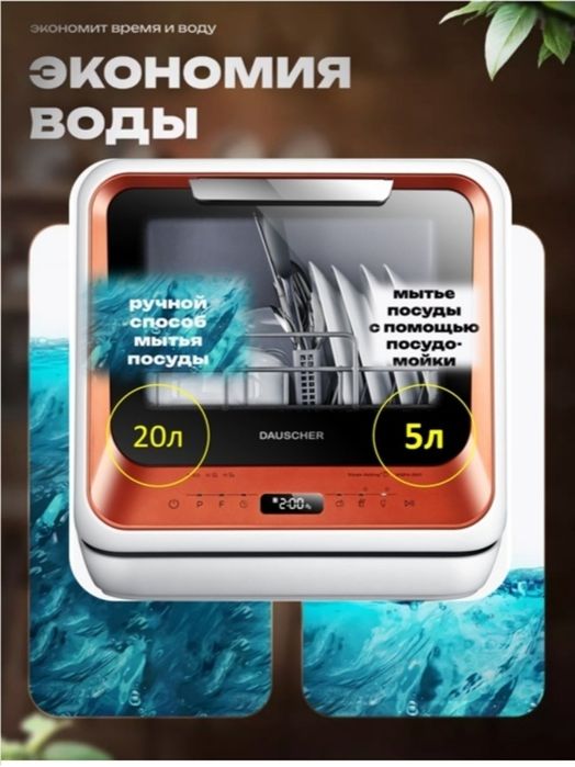 Посудомоечная машина мини пасуда