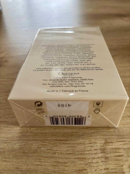 Vând Calvin Klein Obsession – 75 ml pentru bărbați