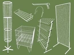 Стеллажи  магазиные витринные  сеточные и другие