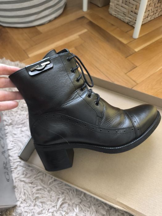 Кожени боти - Грация + подарък стелки