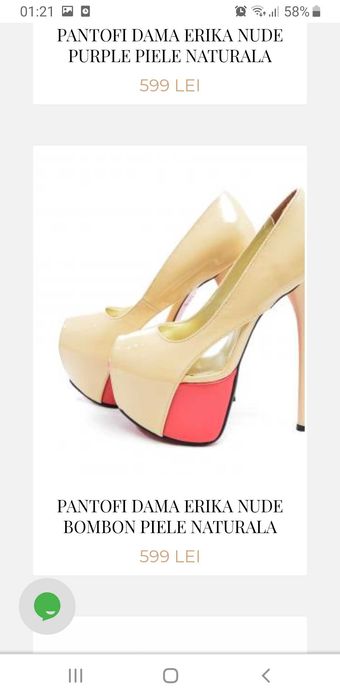 Vand pantofi 2 perechi