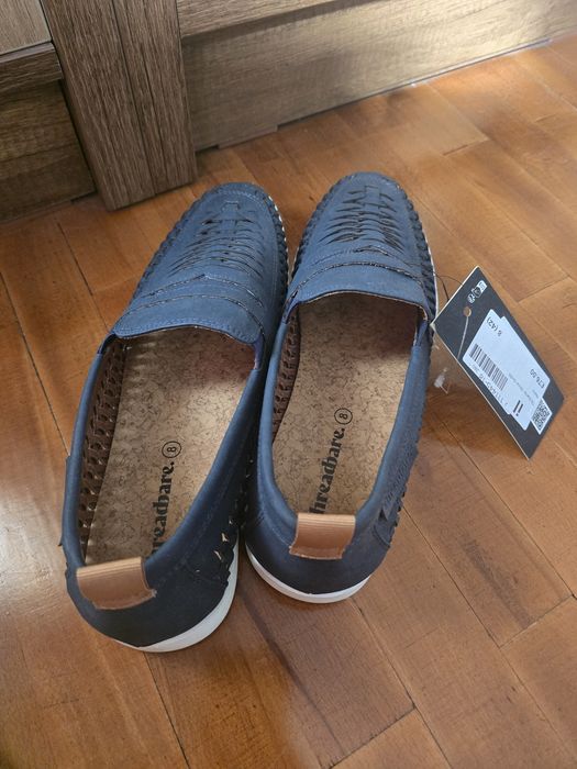Mocasini barbati din piele intoarsa