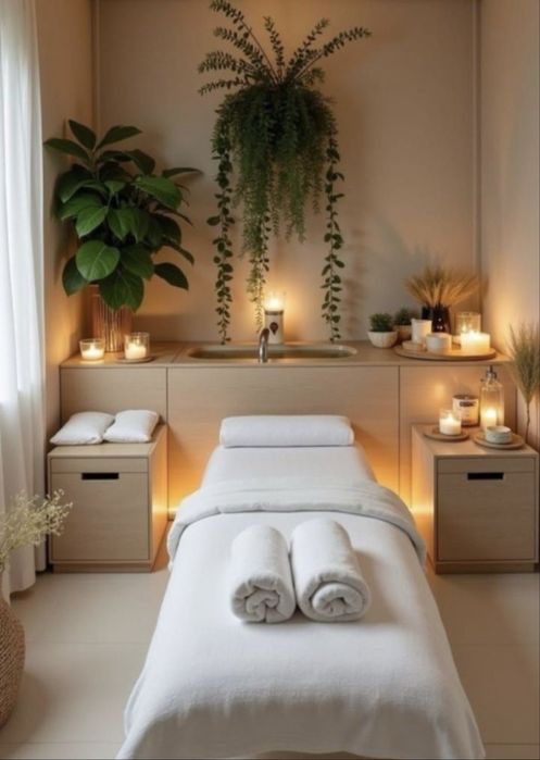 Массажистка массаж