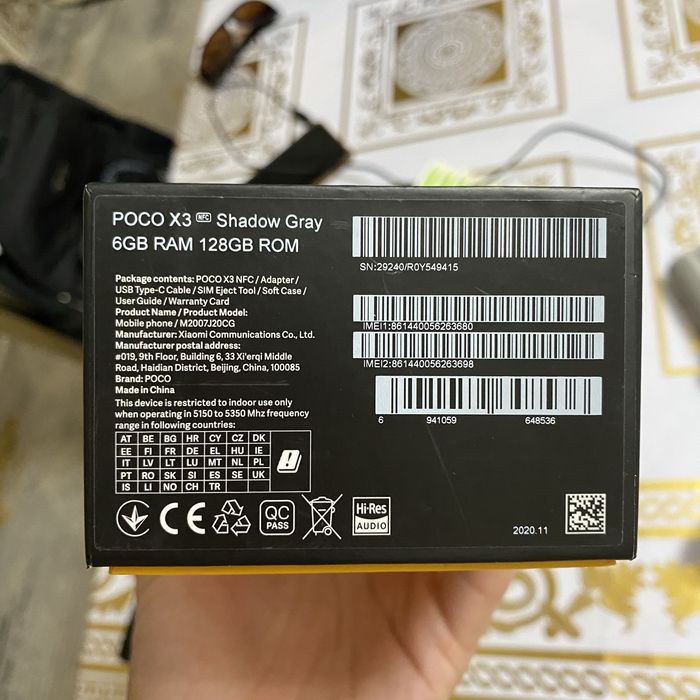 Poco x3 6+2/128gb