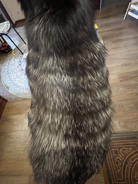 Шуба из чернобурки