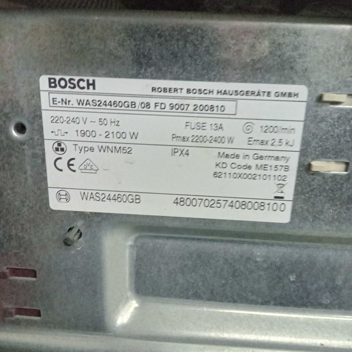 bosch logixx8 vario perfect