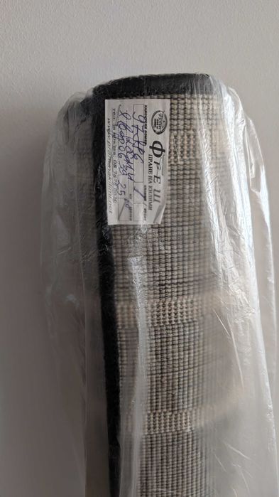 килим IKEA GÖRLÖSE черно-бял 133x195см