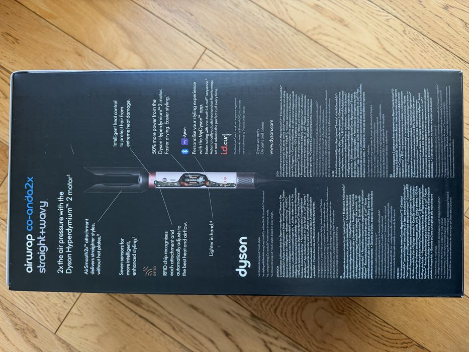 Dyson Airwrap Co-anda2x Straight+Wavy Nou Sigilat Ceramic Pink