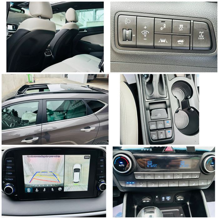 Hyundai Tucson/2.0crdi Hybrid 185 cp/Automata/Piele Crem/Panoramic