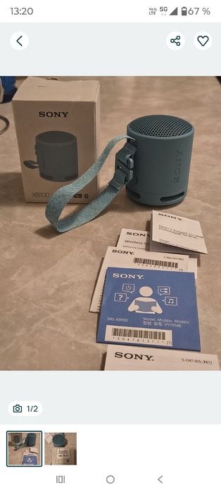 Boxă portabilă SONY XB100 bluetooth impecabila
