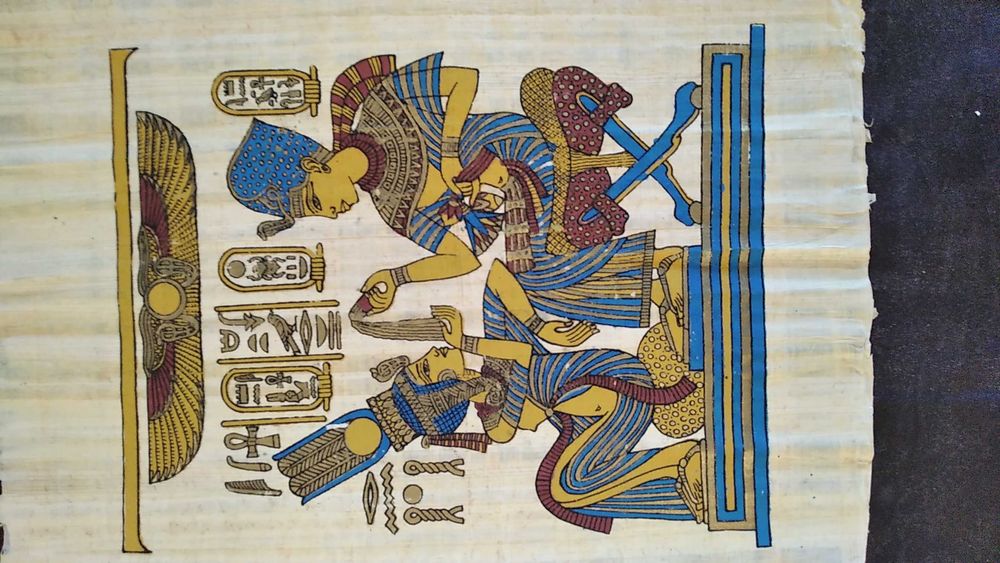 Papirusuri pentru un cadou si un tablou minunat