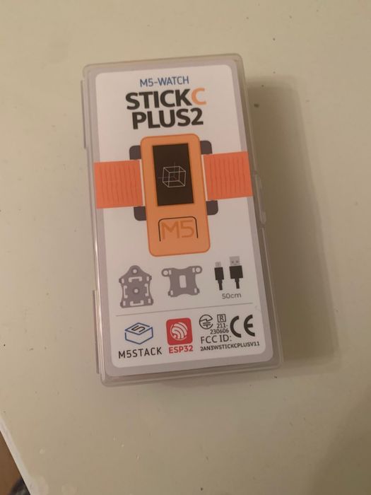 M5stick plus2 наручные часы