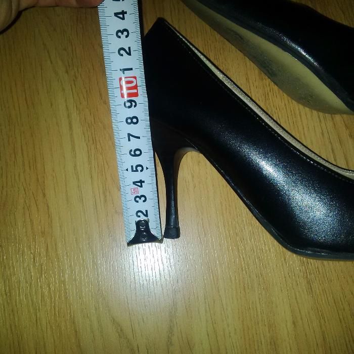 Pantofi Les Dernieres piele naturala, toc 8 cm