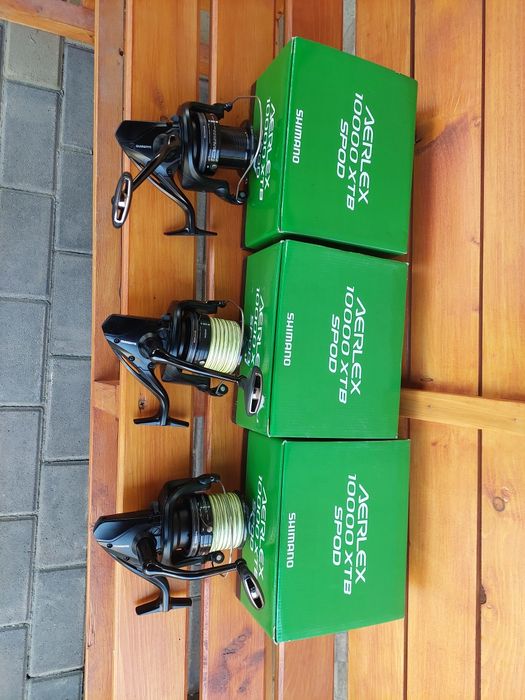 set crap , 3x shimano aerlex/ hakuyo xm1400,3x avid exodus/ sonik dominator x rs 3.60m  3,25