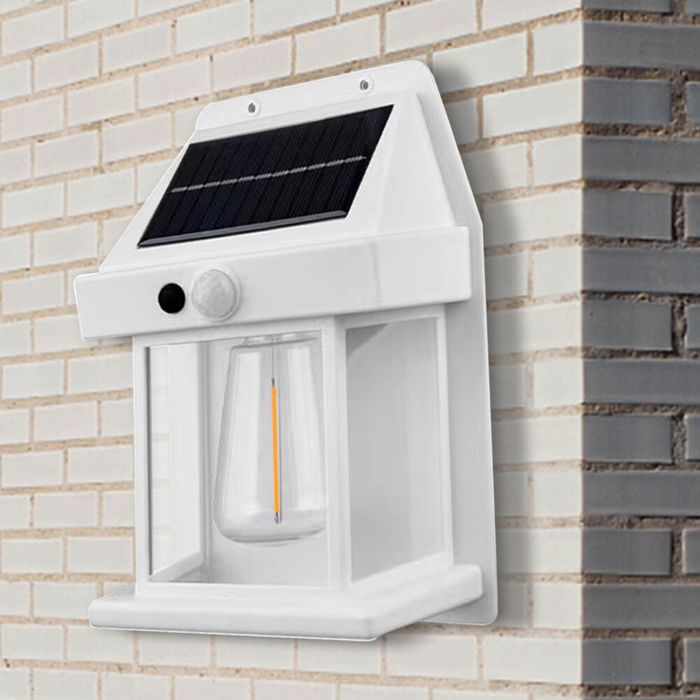 Декоративна сензорна соларна лампа с крушка