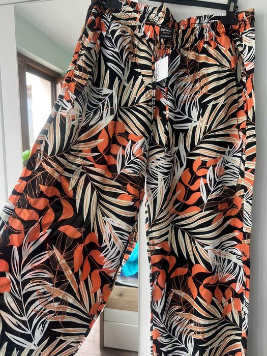 Дамски шарен панталон