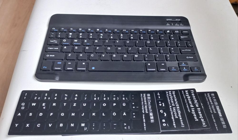 Tastatura tabletă subțire