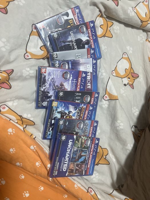 Диски ps4 новые запечатаные и бу