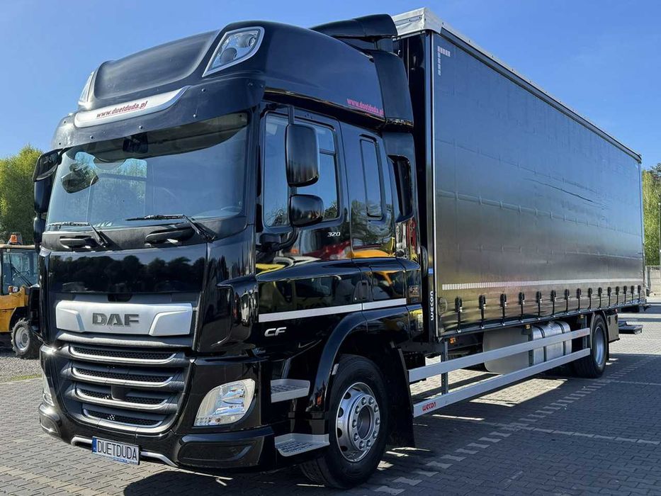 Грузовик DAF CF 320 E6 Winda Firana Tył Drzwi Dach Zsuwany Długi 9.40m