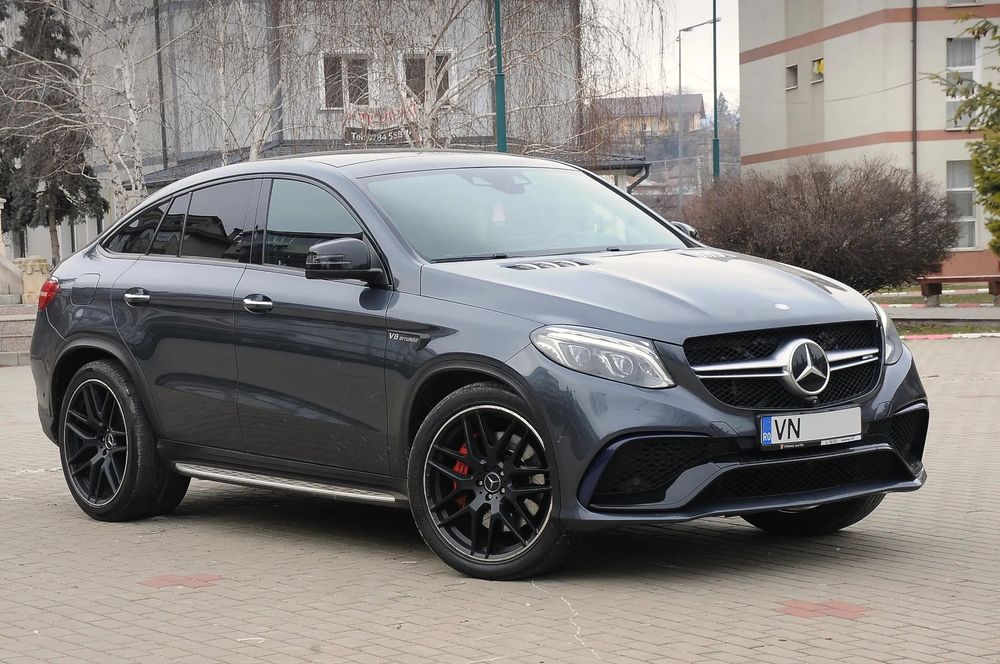 Mercedes-Benz GLE Coupe 63S AMG 2016 5.5i 584CP E6 4x4 Distronic Clima Camera Piele Ventilatie