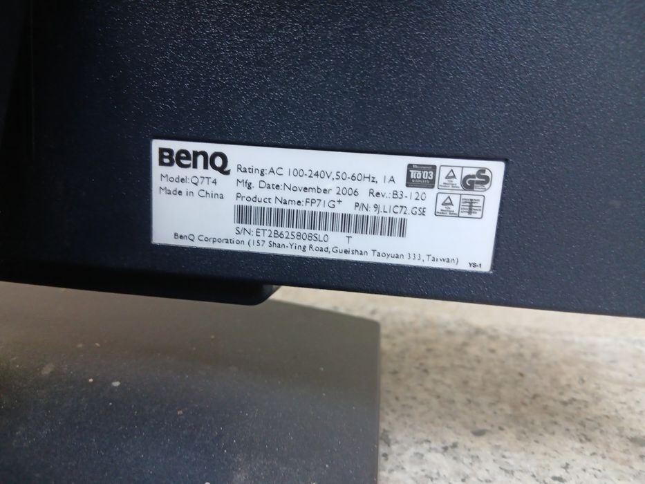 Monitor BENQ 17 inch