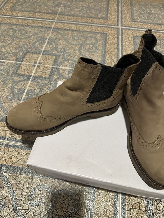 Ghete casual dama - piele naturala