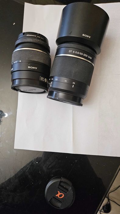 Обективи за фотоапарат Sony Alpha