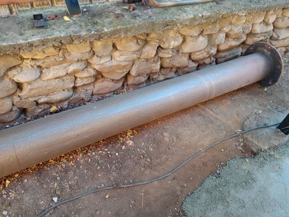 Teava metalica centrala