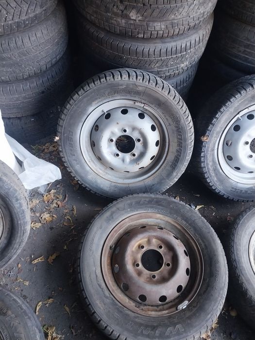 Диски железные на Ниву R16.