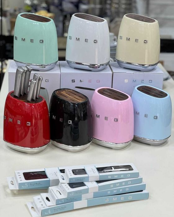 Bloc de cuțite Smeg