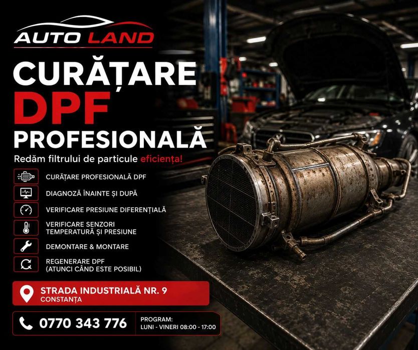 Curatare DPF Profesionala