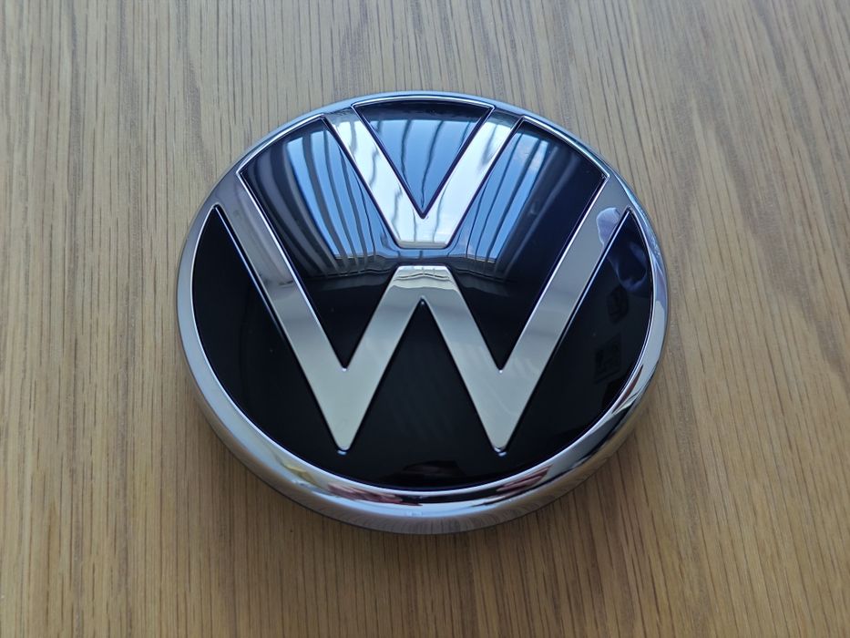 110мм Задна емблема за Фолксваген VW Голф Артеон T-Roc Поло 2019-25г. 5H0 853 630