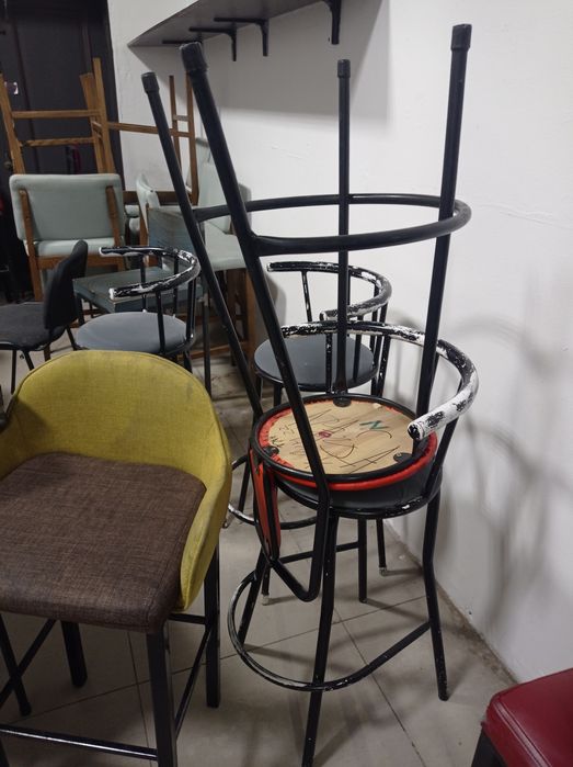 Стулья барные столы