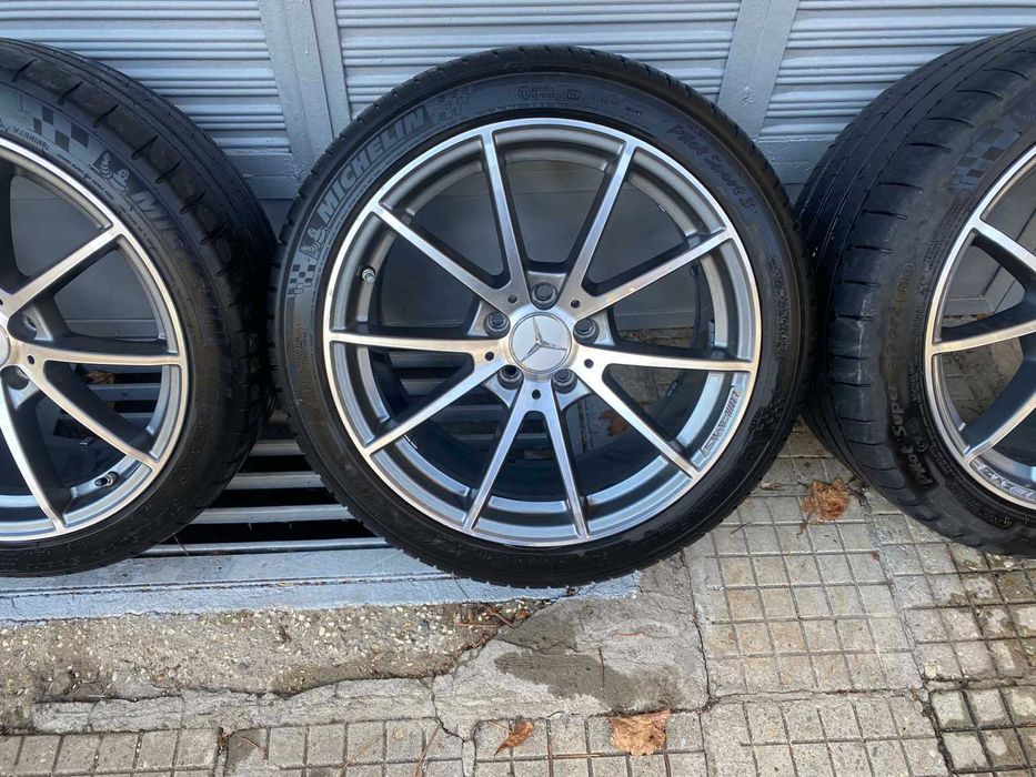 18-инчови AMG Performance джанти с летни гуми за Мерцедес
