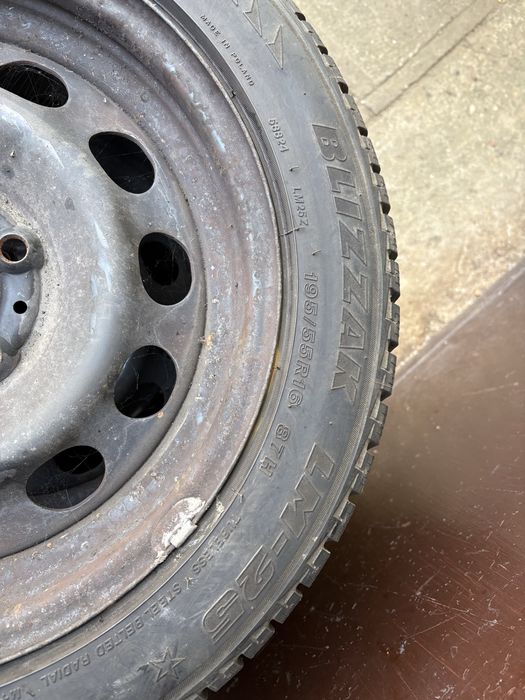 vand jante tabla cu cauciucuri 195/55r 16 Bmw seria 1