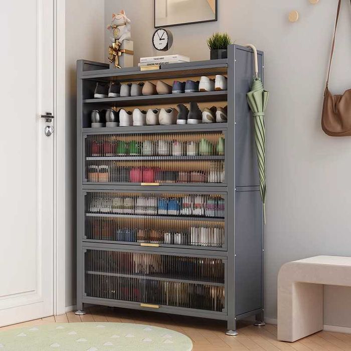 Шкаф для обуви с верхней дверцей – Toza va ixcham saqlash/ обувница