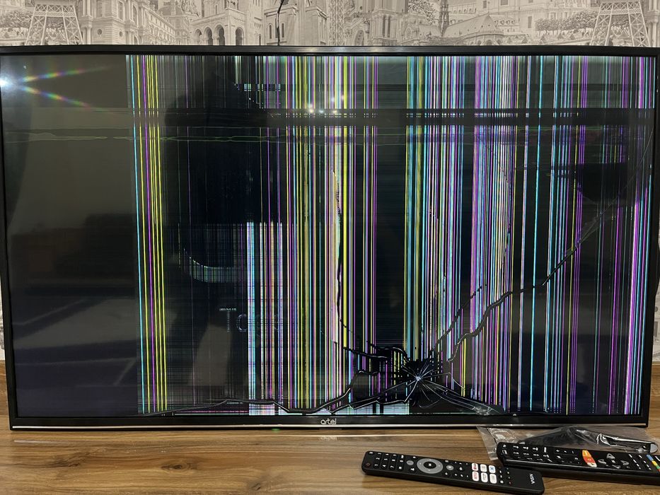 Б/у телевизор Артел 43 на запчасти