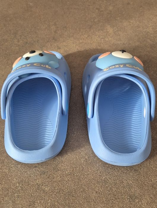Papuci sanda slap ursulet albastru plaja casa gradina