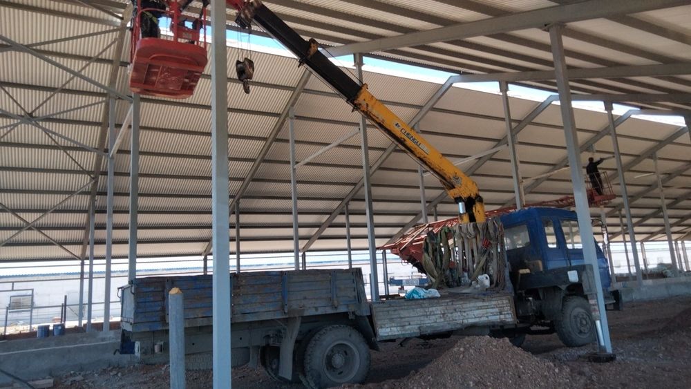 Услуги манипулятора, автовышки