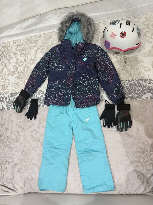 4F - Costum ski fata / baiat 122-128 cm