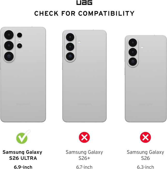 URBAN ARMOR GEAR UAG за Samsung Galaxy S26 Ultra калъф 6.9"