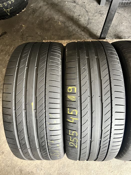 4 anvelope vara 255/45/19 , Continental !