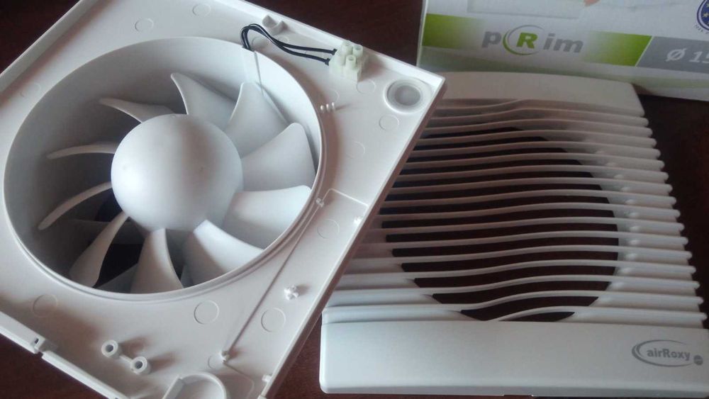 Вентилатор за баня airRoxy pRim 150S [150mm], 47 dB, 20 W, 257 m3/h