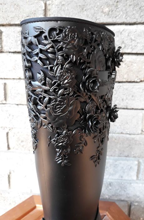 Melissa Гумени термо ботуши с 3D флорален дизайн нови