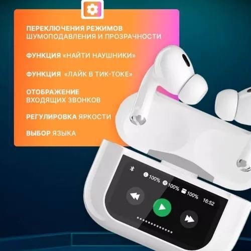 AirPods Pro 9 с сенсорным экраном