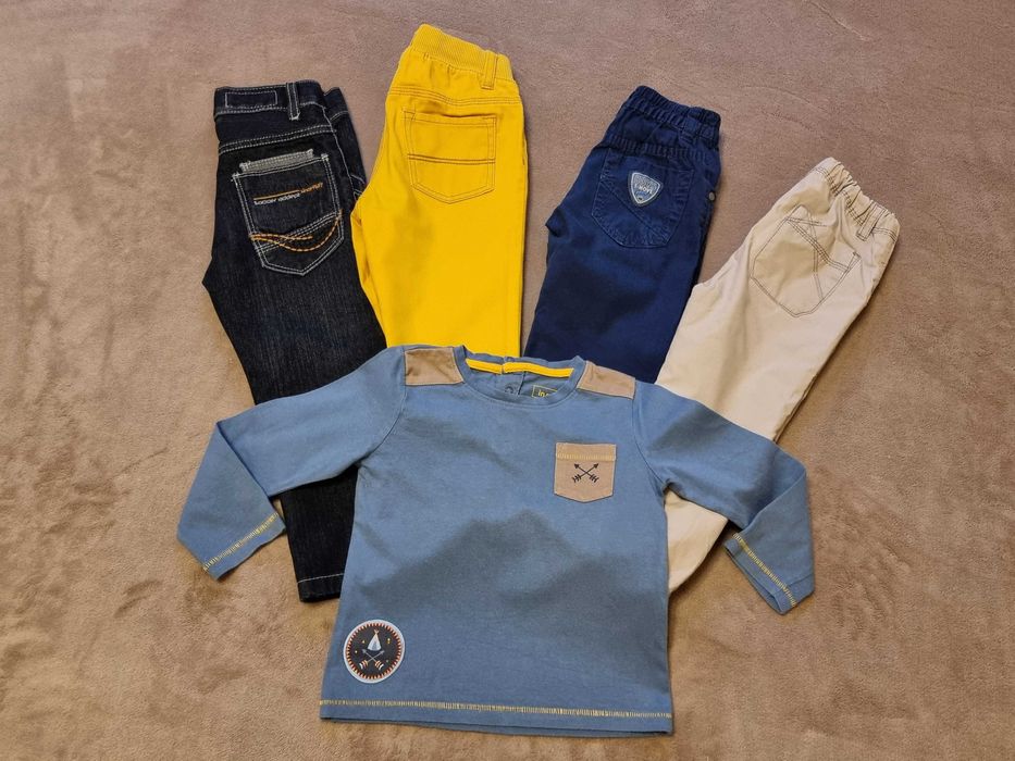 Lot 4 pantaloni, blugi copii, marimea 92